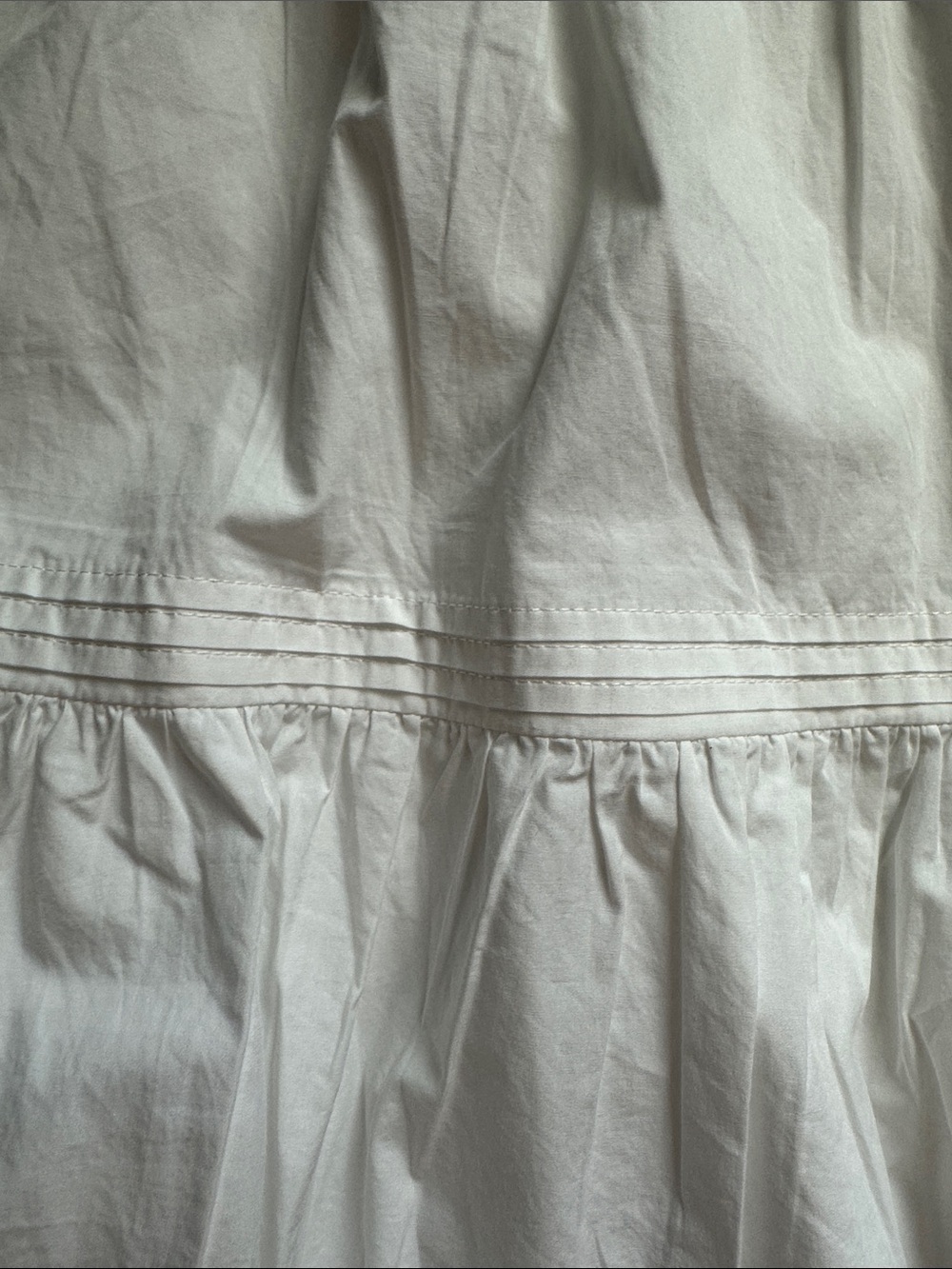 Quince 100% organic cotton Poplin Pintuck maxi skirt - NWOT - Picture 5 of 8